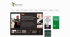 Desktop Screenshot of comunicacionpublicitaria.com.uy